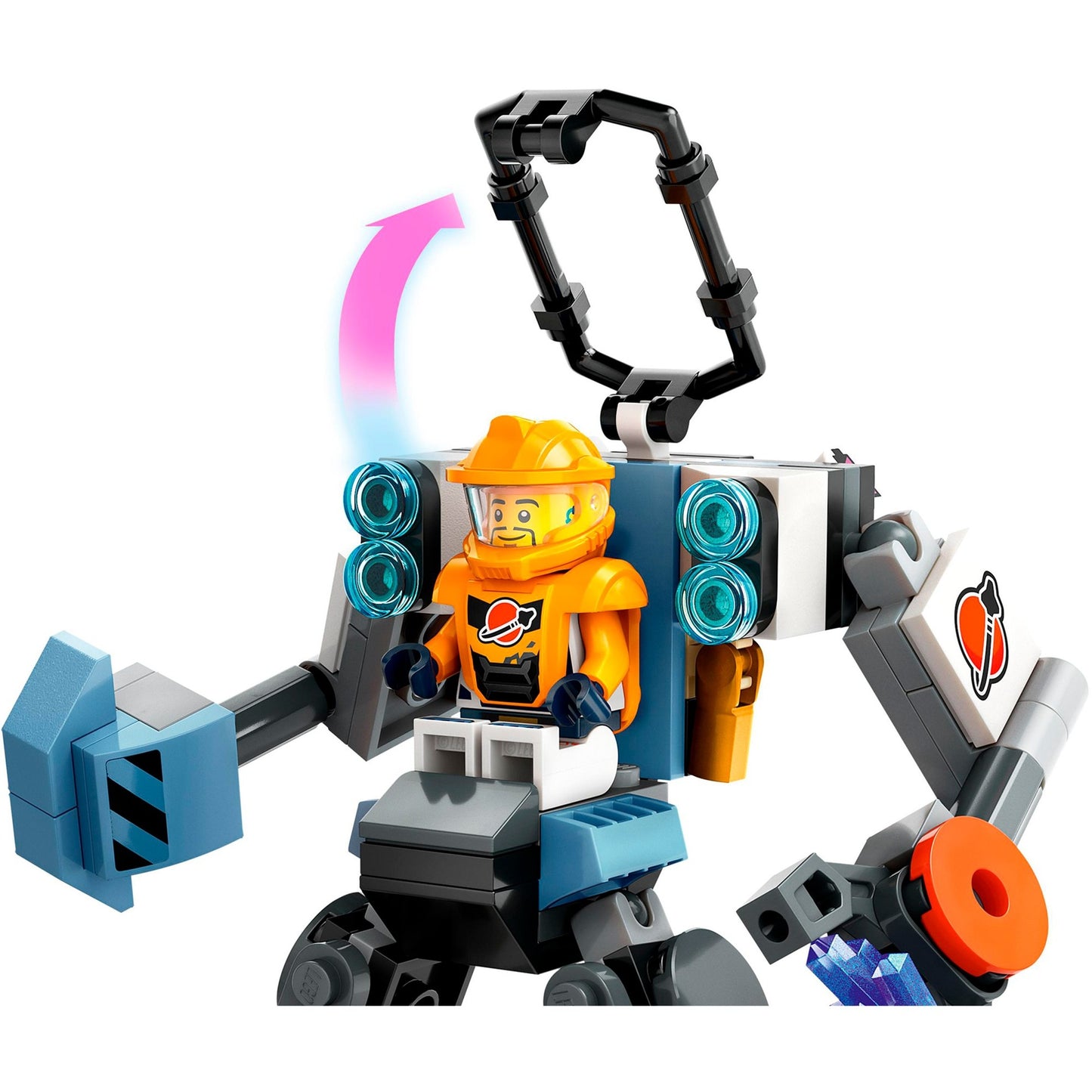 LEGO 60428 City Weltraum-Mech, Konstruktionsspielzeug