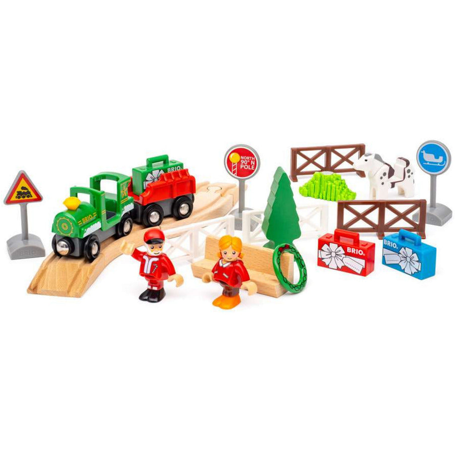 Adventskalender Weihnachtshaus, Spielfahrzeug