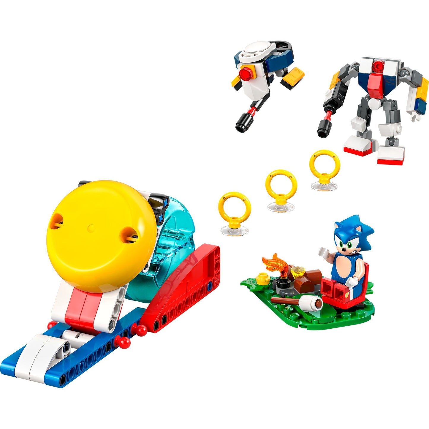 LEGO 77001 Sonic the Hedgehog Sonics Showdown am Lagerfeuer
