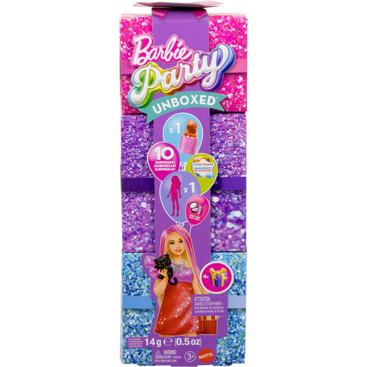 Barbie Party Unboxed Barbie Glam Party Serie - rote Puppe