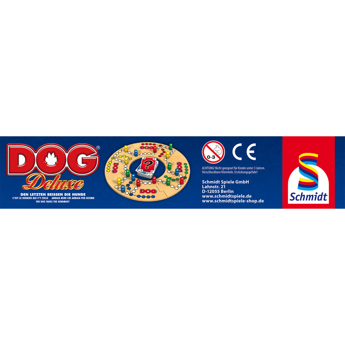 DOG Deluxe in Metalldose, Brettspiel