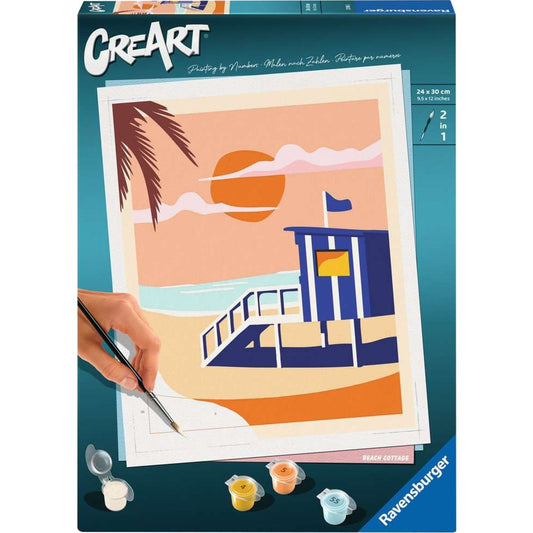 Ravensburger CreArt Beach - Cottage, Malen