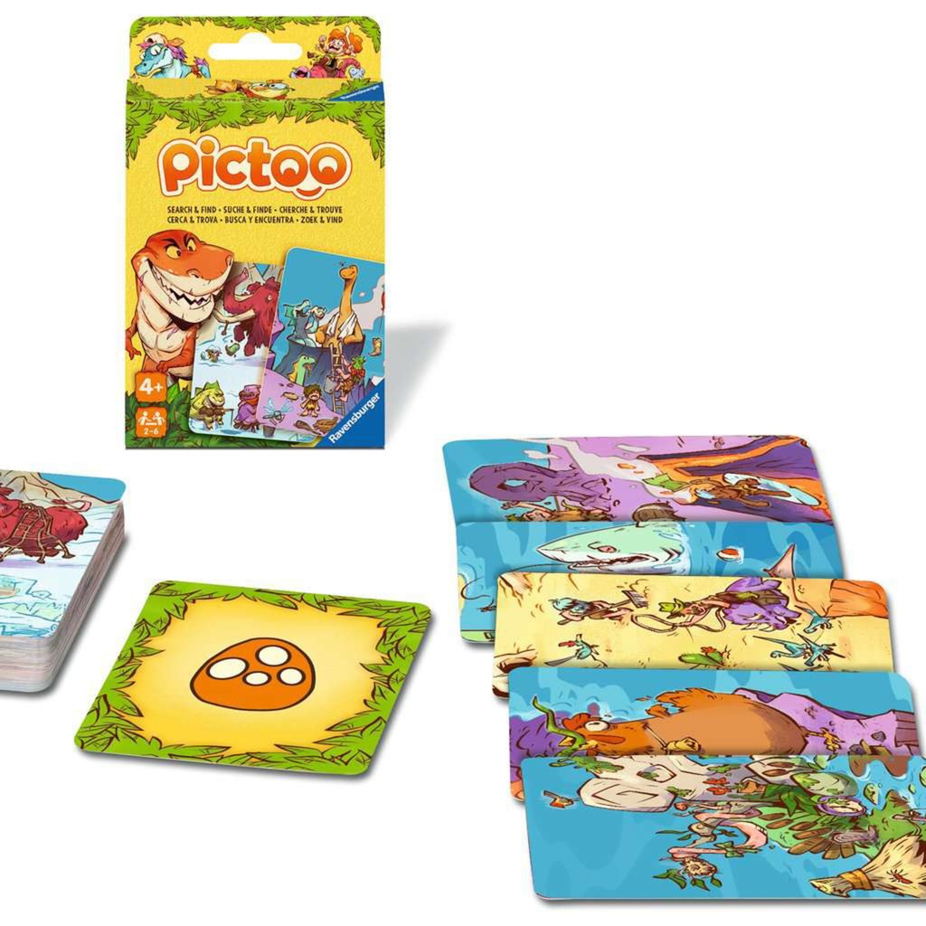 Pictoo Dino-Welt, Kartenspiel