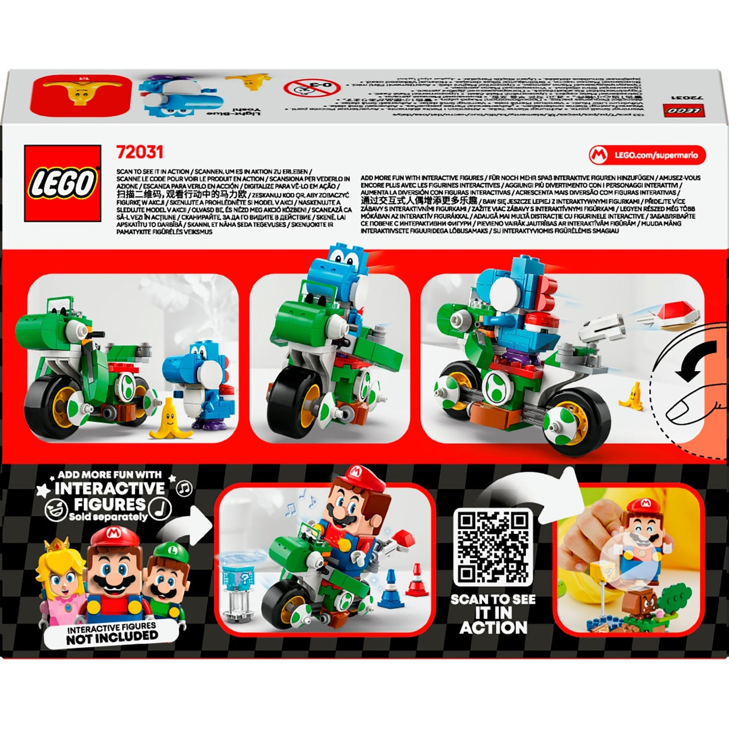 LEGO 72031 Super Mario - Mario Kart: Yoshi-Bike