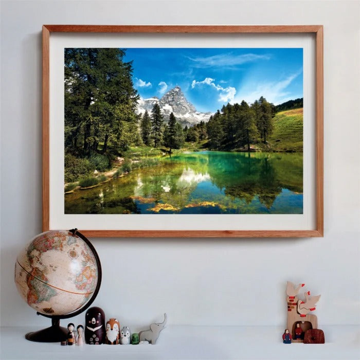 Clementoni High Quality Collection Landscape - Der blaue See (1500 Teile)