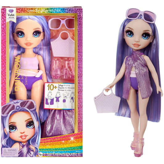 MGA Entertainment Rainbow High Swim & Style - Violet (Purple)