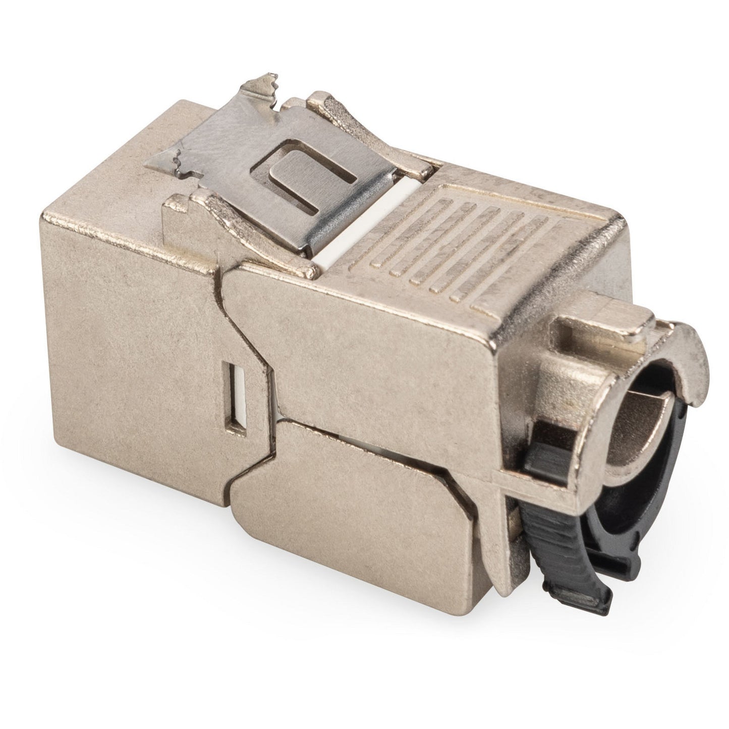 CAT 6A Keystone Modul, geschirmt mit Kabelmanager 24 Stk, Keystone-Modul