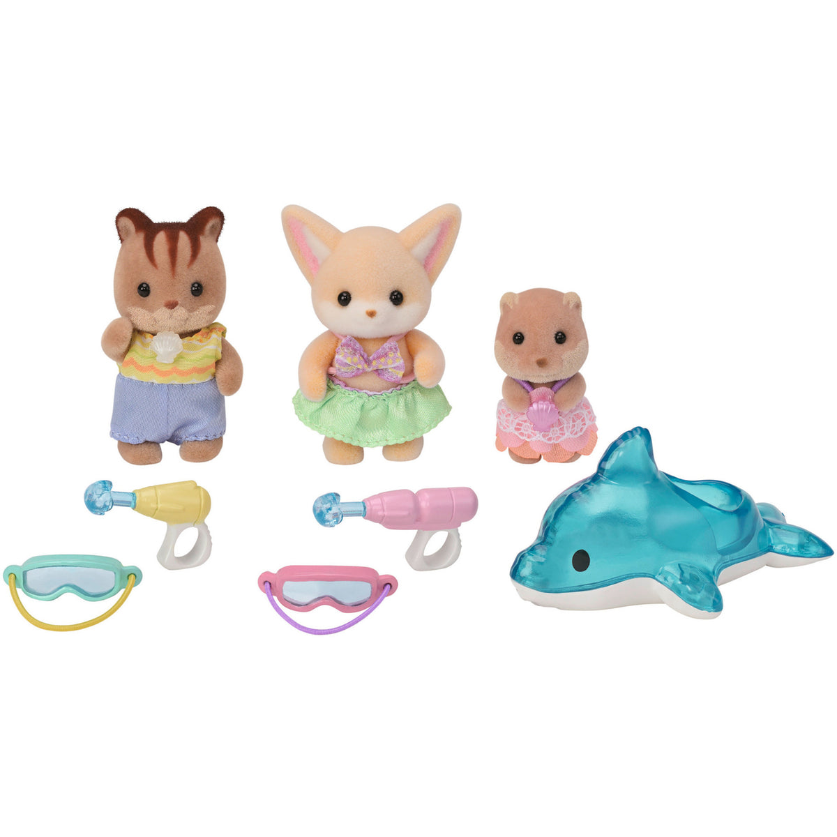 Sylvanian Families - Erlebniskindergarten Freunde Poolspass, Konstruktionsspielzeug