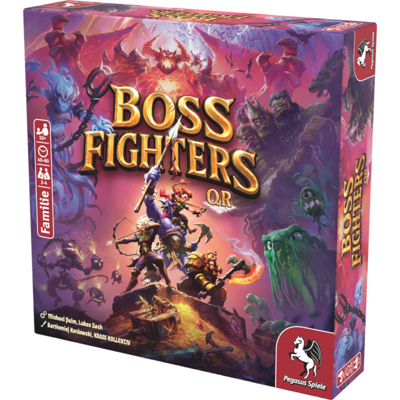 Boss Fighters QR, Brettspiel