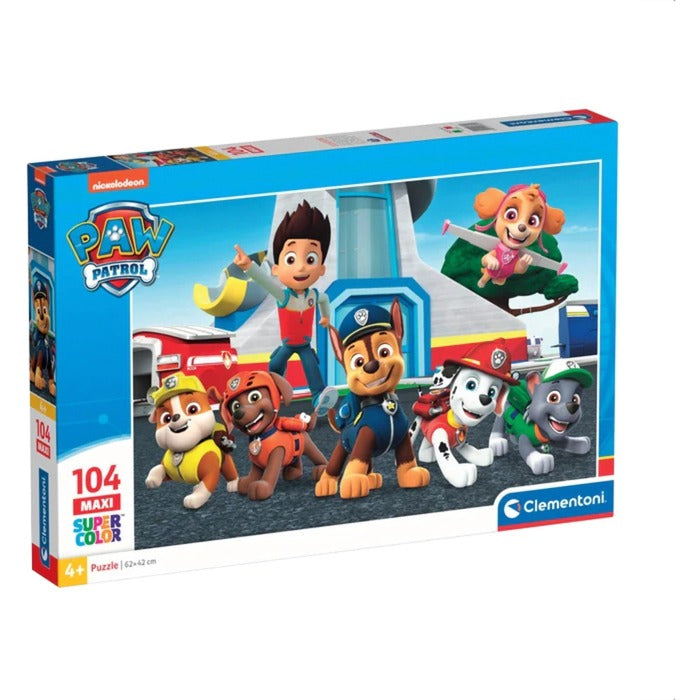 Clementoni Supercolor Maxi - Paw Patrol (104 Teile)