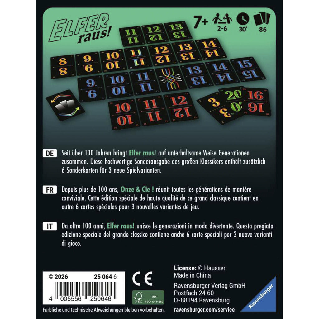 Elfer raus! Special Edition, Kartenspiel