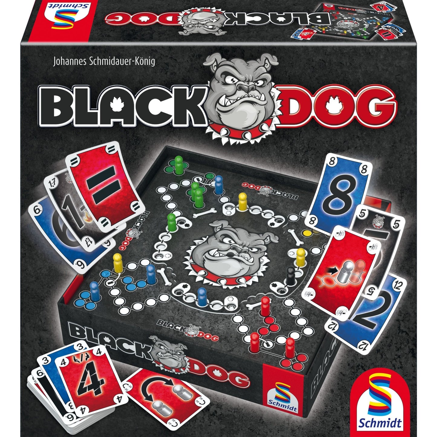 Schmidt Spiele Black DOG, Brettspiel