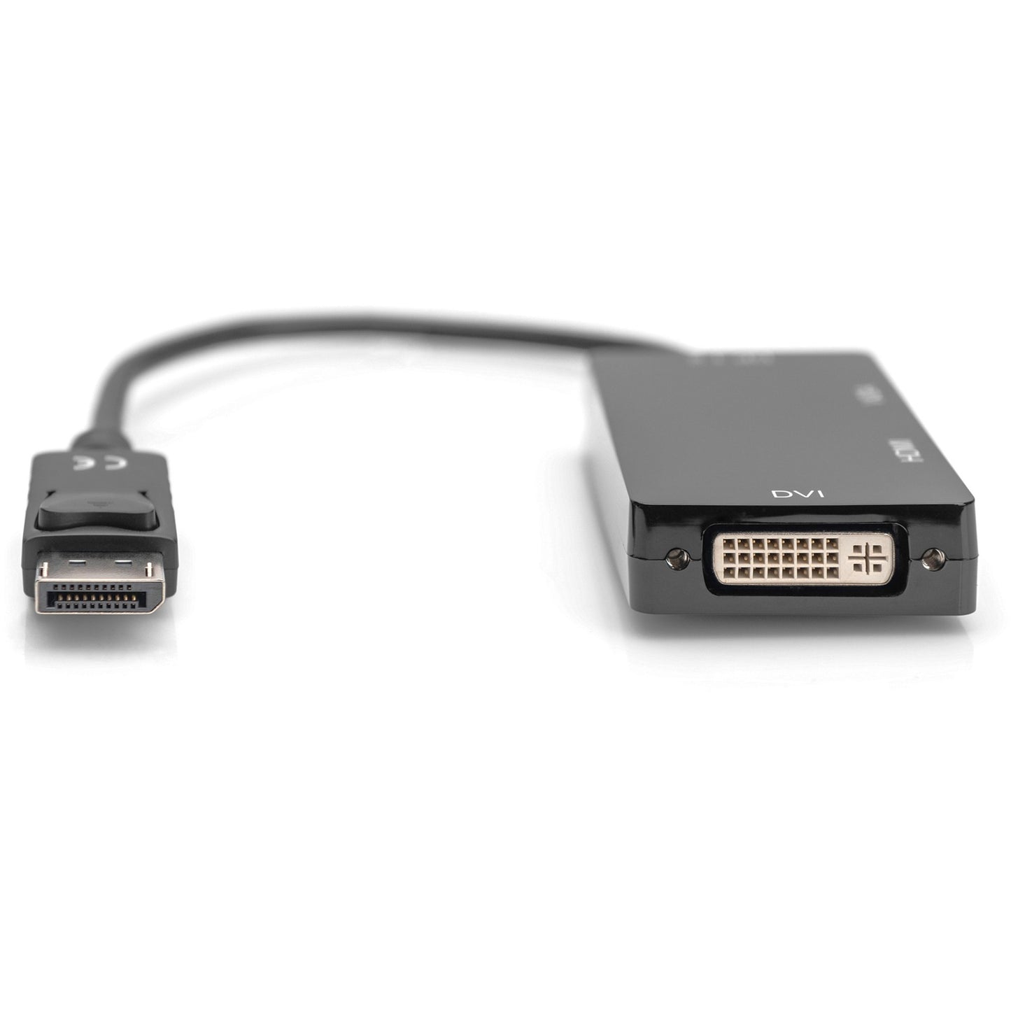 Digitus 3in1 Adapter/Konverter DisplayPort > DisplayPort + HDMI + DVI + VGA (schwarz, 20cm)