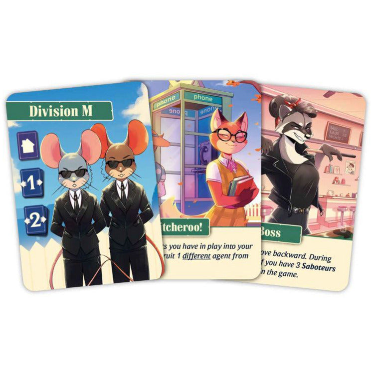 Agent Avenue - Division M, Brettspiel