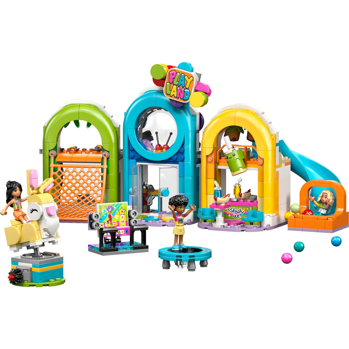 42686 Friends Cooler Indoor-Spielplatz, Konstruktionsspielzeug