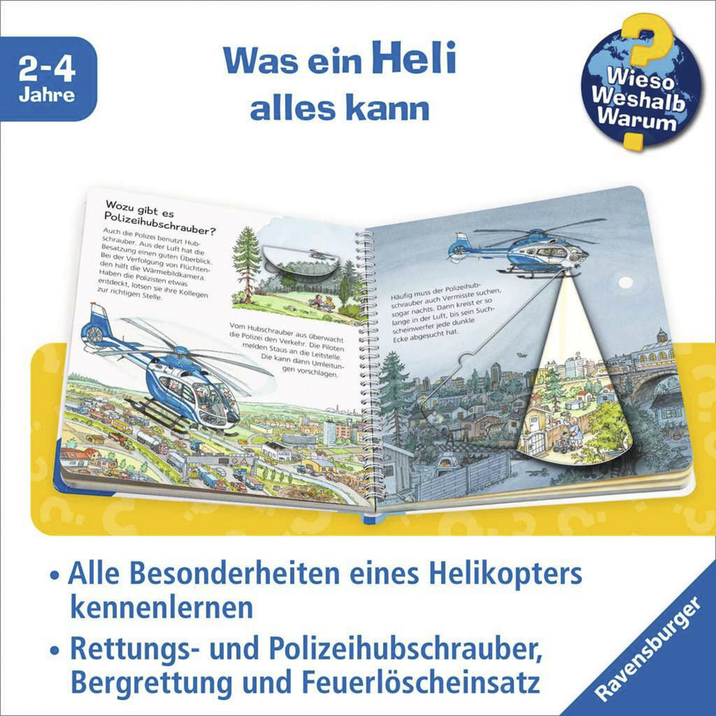Wieso? Weshalb? Warum? junior Band 26 - Der Hubschrauber, Lernbuch