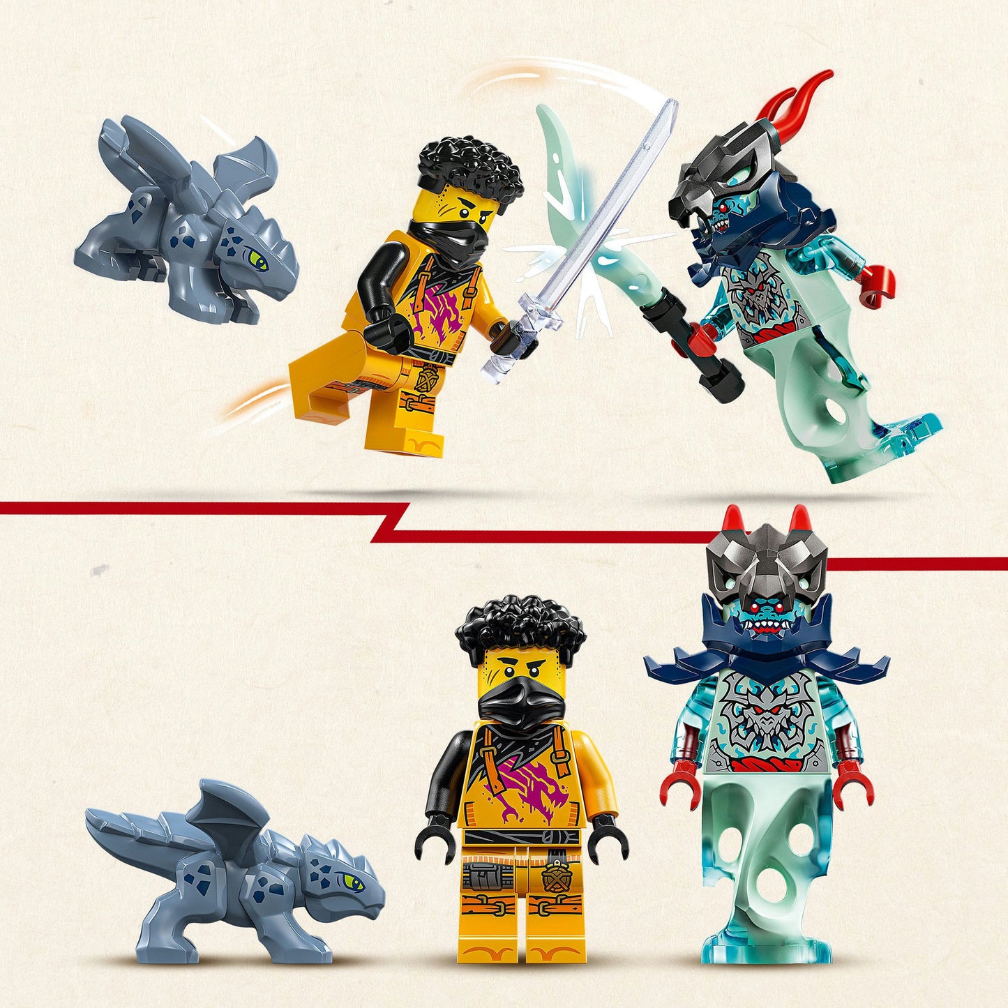 71839 Ninjago Arins Spinjitzumech, Konstruktionsspielzeug