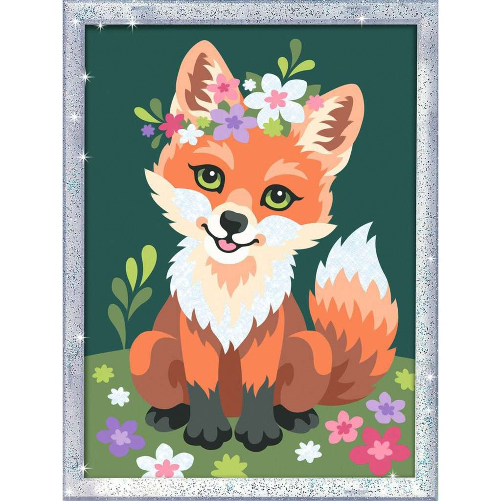 Ravensburger Malen nach Zahlen - Blumiger Fuchs