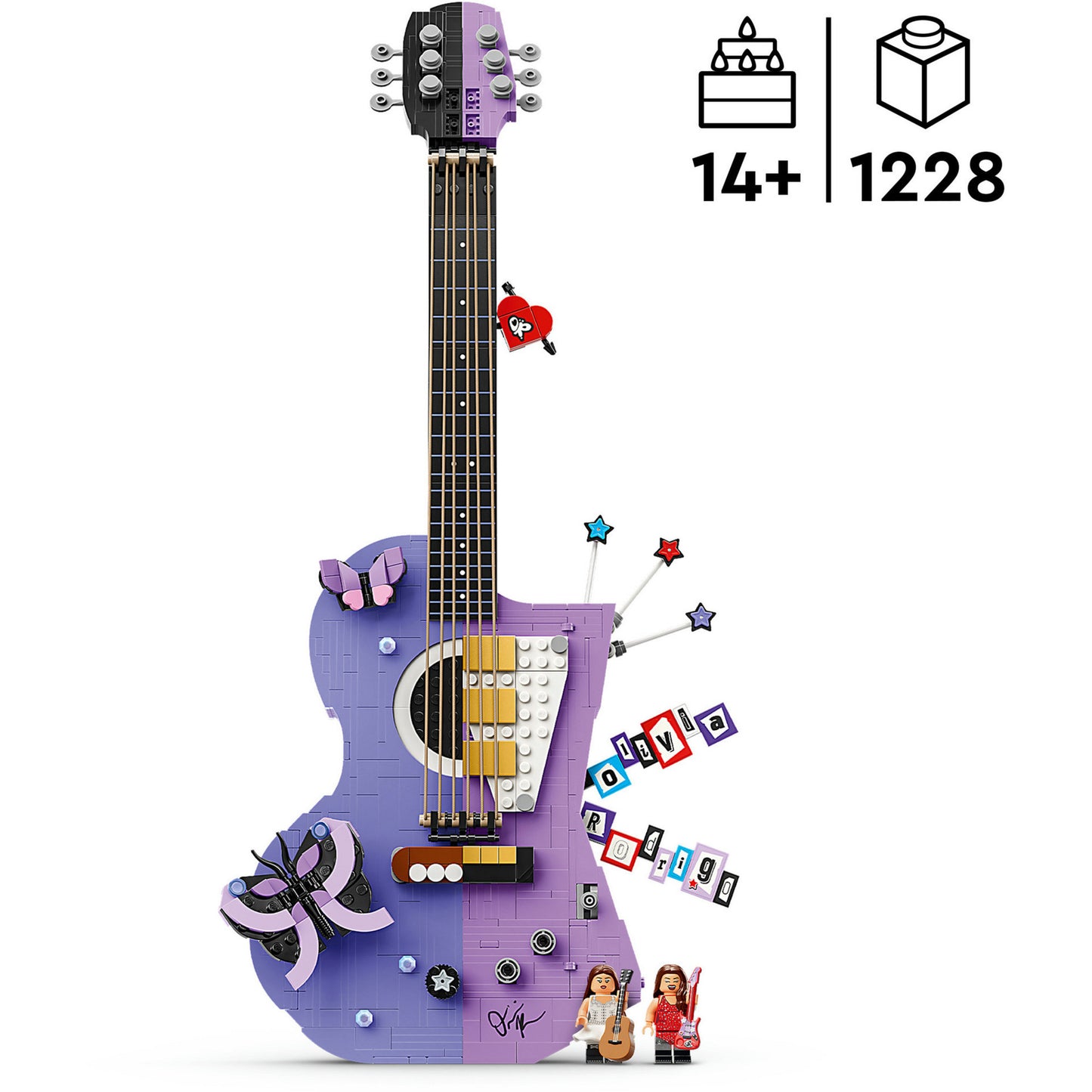 43031 Editions Olivia Rodrigos Gitarre, Konstruktionsspielzeug