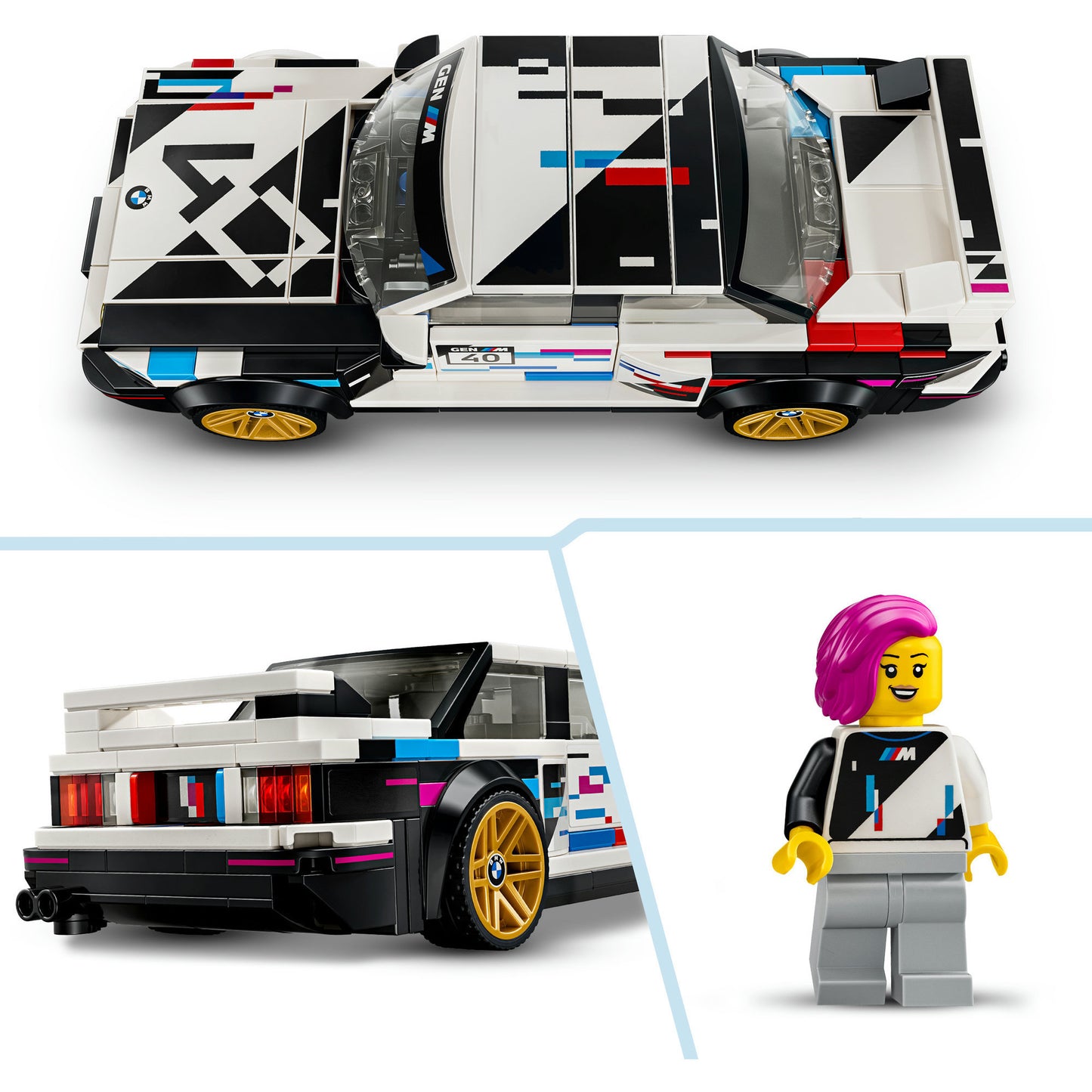 77263 Speed Champions BMW M3 (E30), Konstruktionsspielzeug