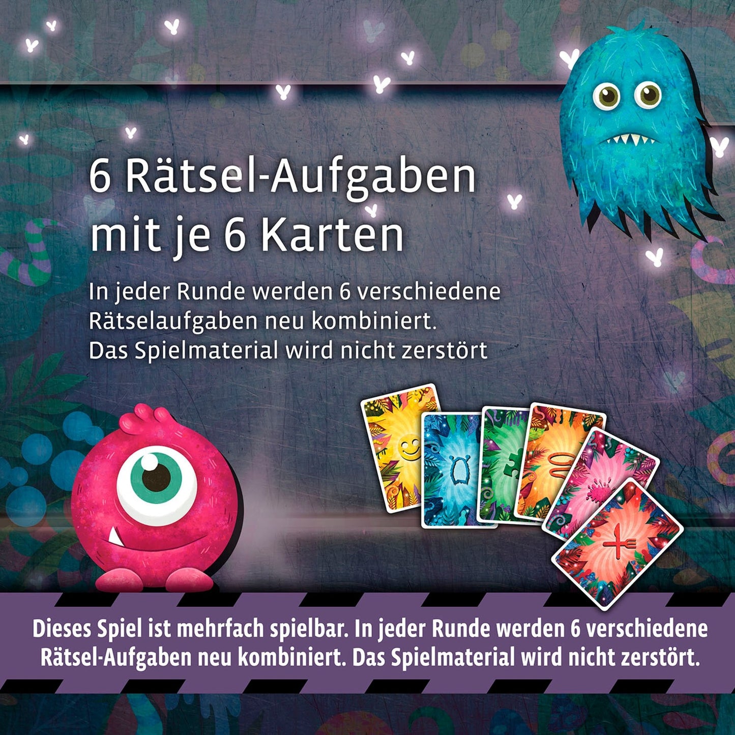 KOSMOS EXIT - Das Spiel Kids: Monstermäßiger Rätselspaß, Partyspiel