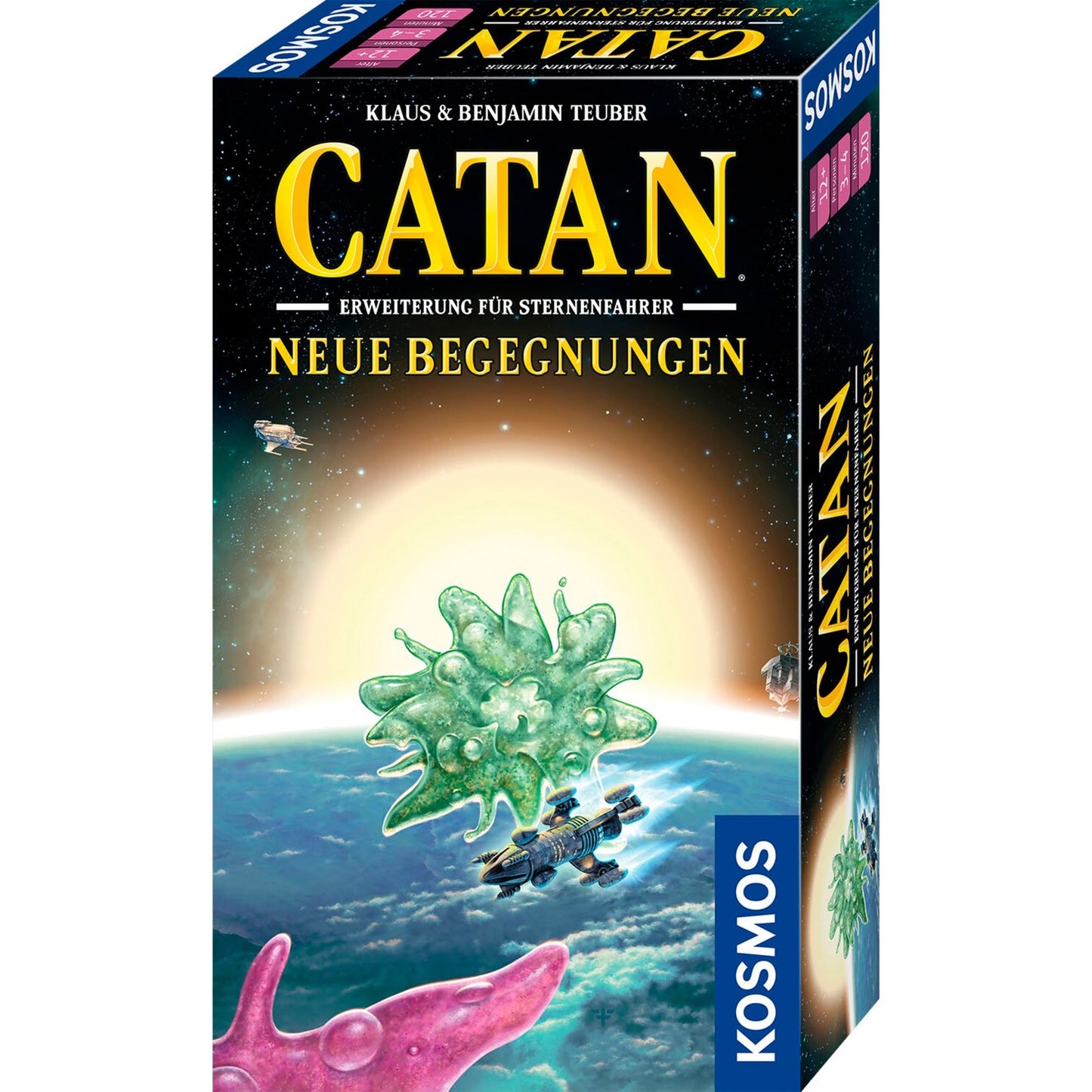 KOSMOS CATAN - Sternenfahrer: Neue Begegnungen, Brettspiel