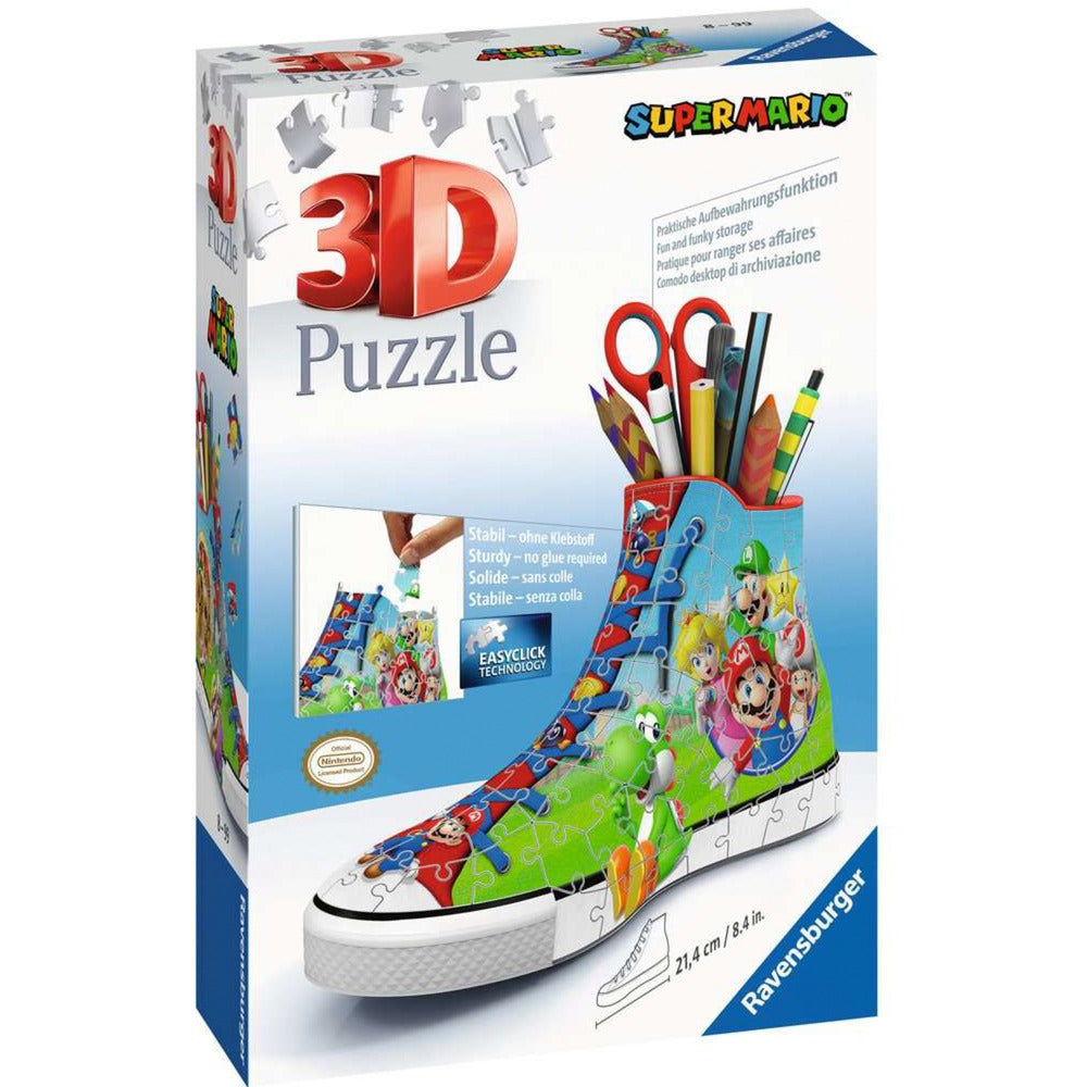 Ravensburger 3D Puzzle Sneaker Super Mario