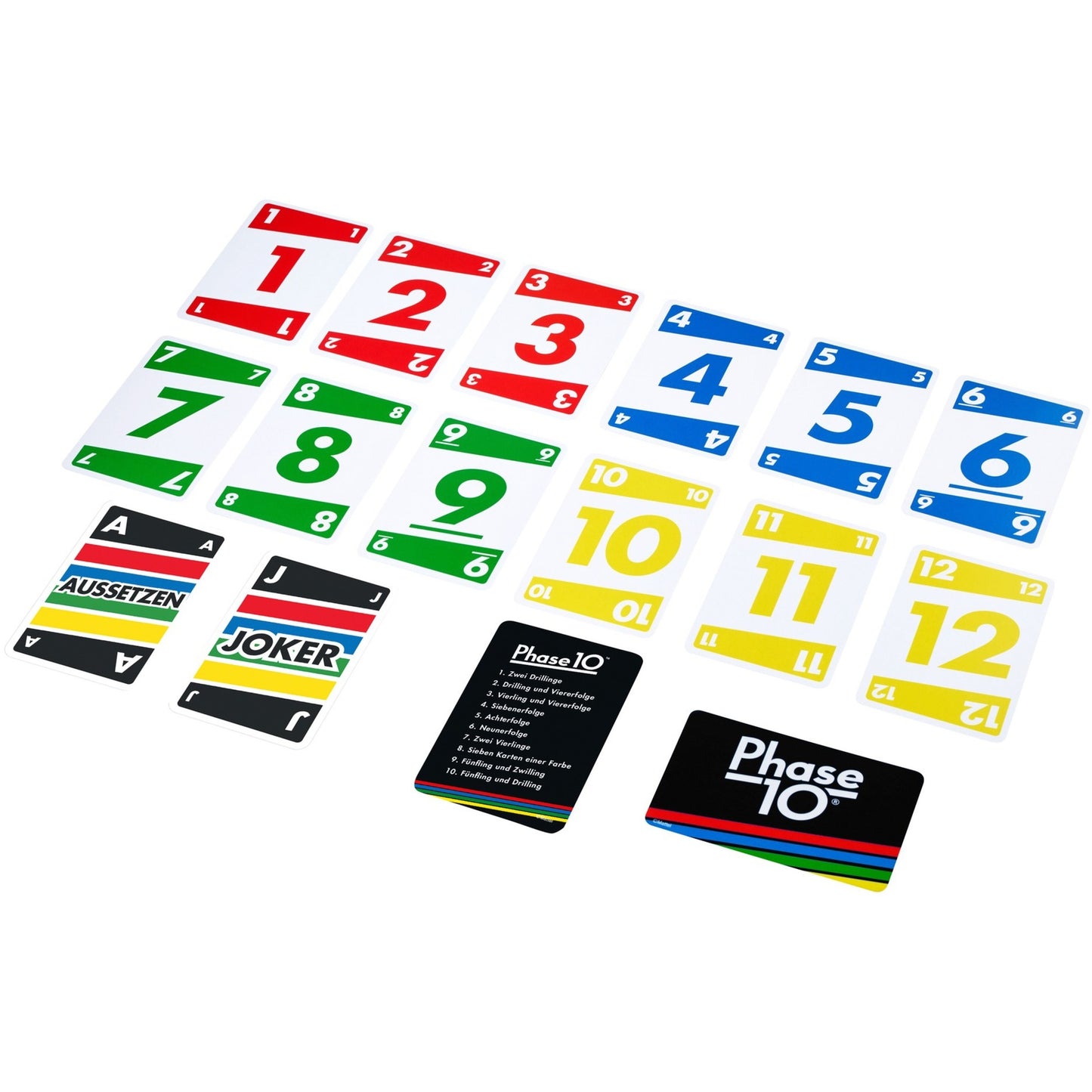 Mattel Games Phase 10 Kartenspiel