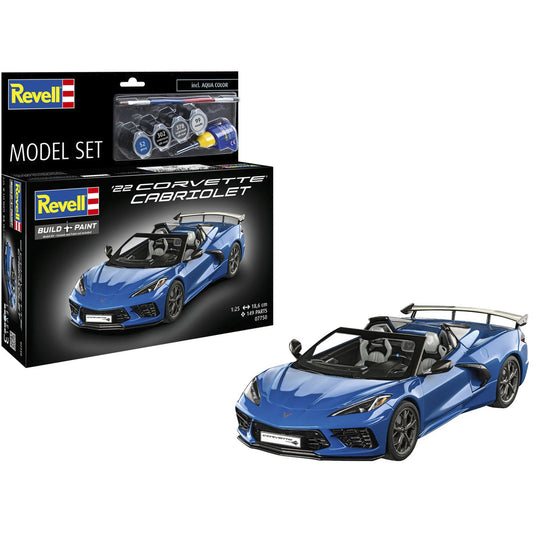 Model Set Corvette C8 Cabriolet, Modellfahrzeug