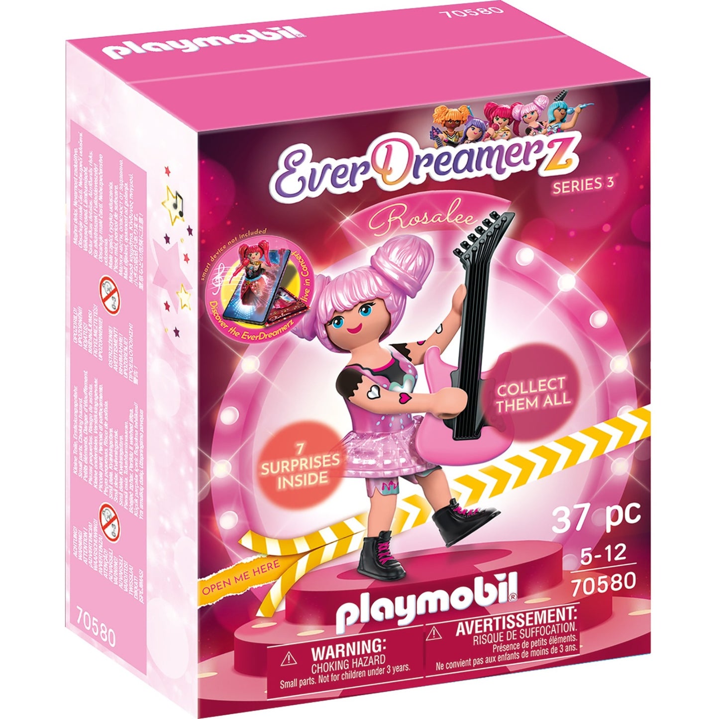 PLAYMOBIL 70580 EverDreamerz Rosalee - Music World, Konstruktionsspielzeug