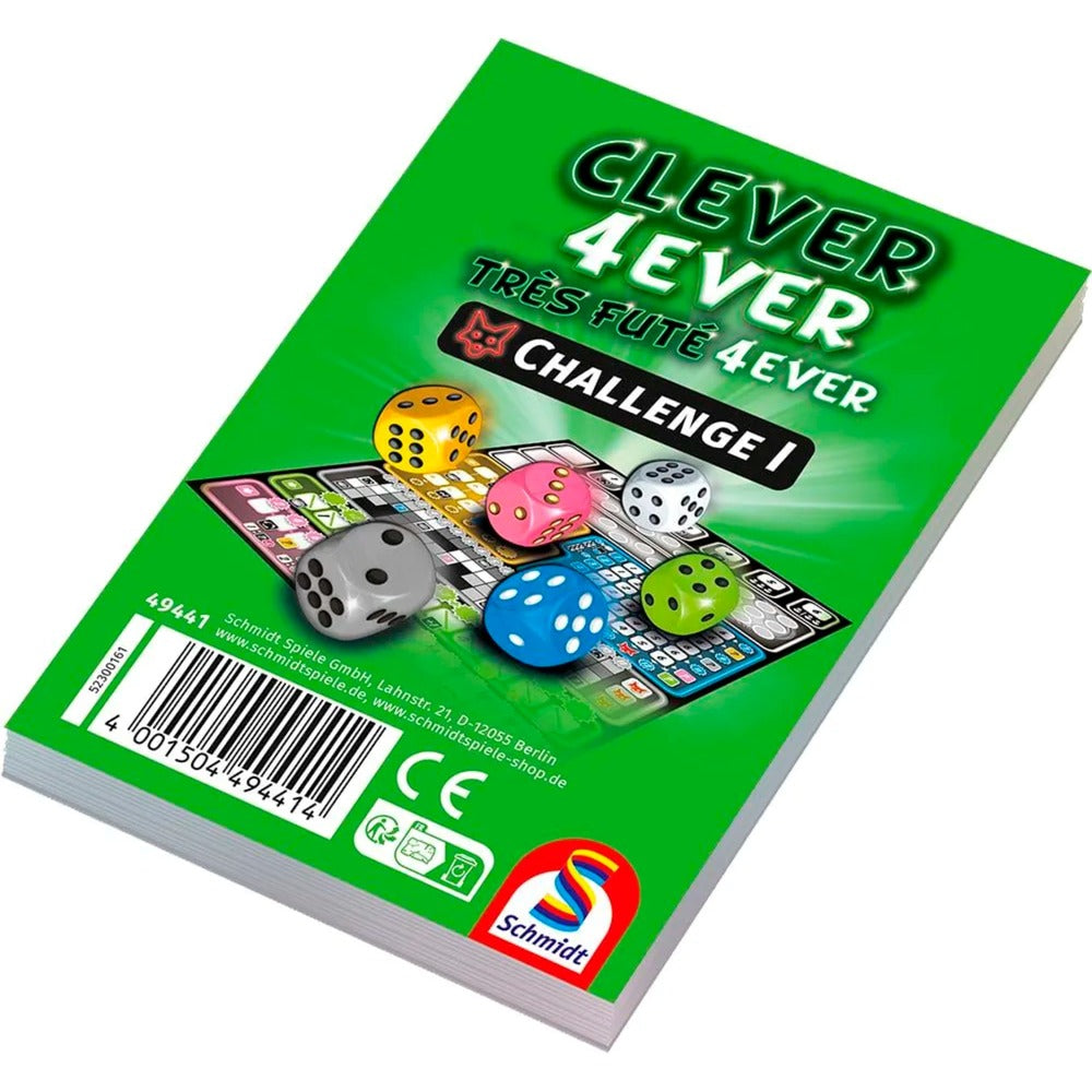 Schmidt Spiele Clever 4ever - Challenge, Zusatzblock, Spielblock