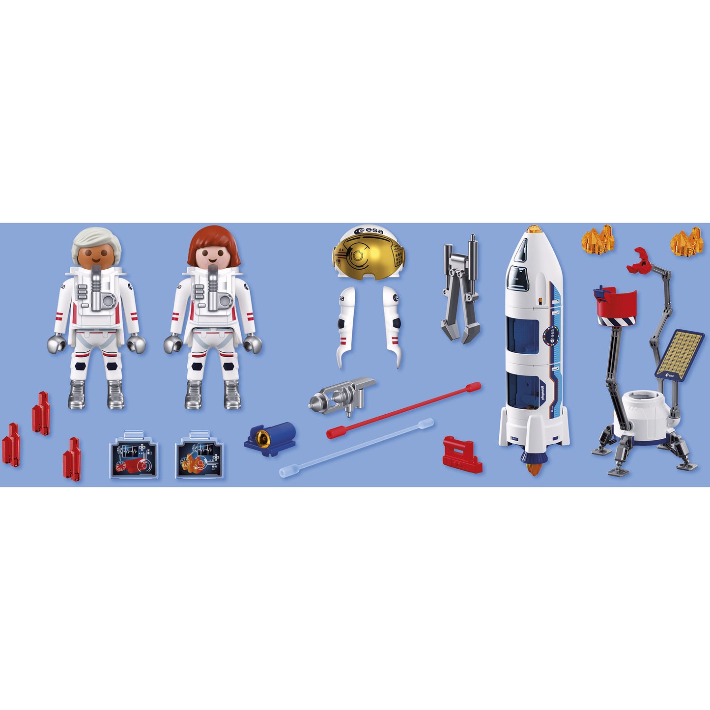 72011 ESA: Mars-Forschungsrakete, Konstruktionsspielzeug