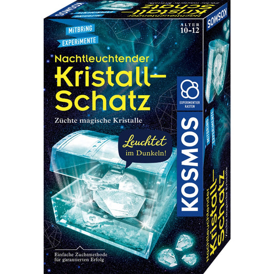 Nachtleuchtender Kristall-Schatz, Experimentierkasten