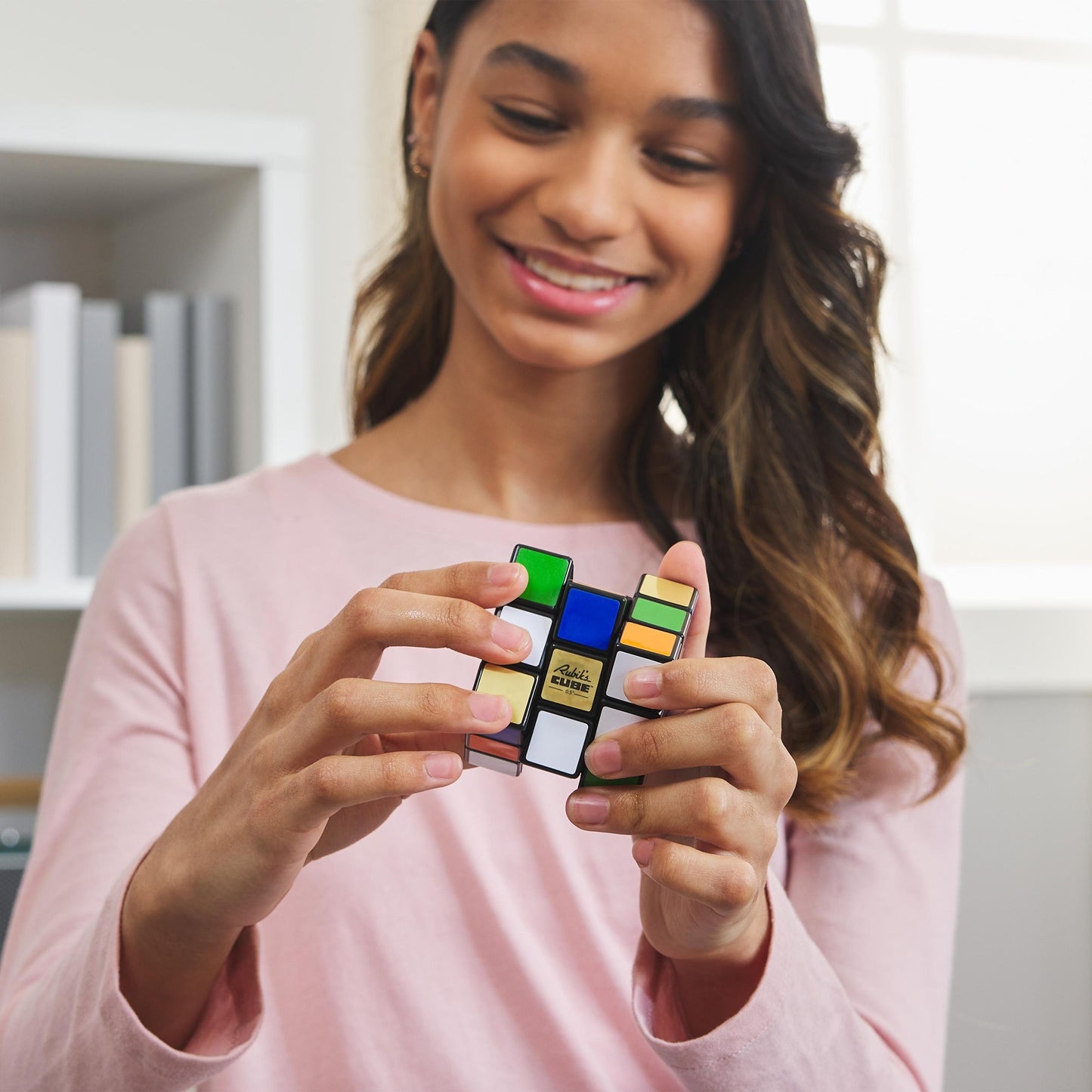 Spin Master Rubik's - 3x3 Retro Cube - 50th Anniversary, Geschicklichkeitsspiel