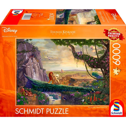 Schmidt Spiele Thomas Kinkade Studios: Disney Dreams Collection - The Lion King, Return to Pride Rock (6000 Teile)