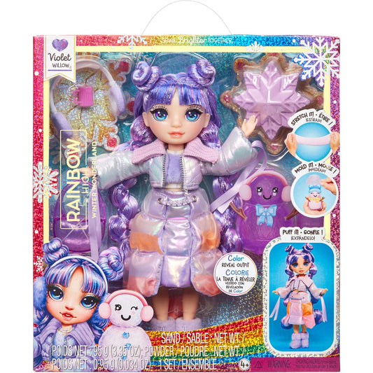 MGA Entertainment Rainbow High Winter Wonderland Doll - Violet (Purple)