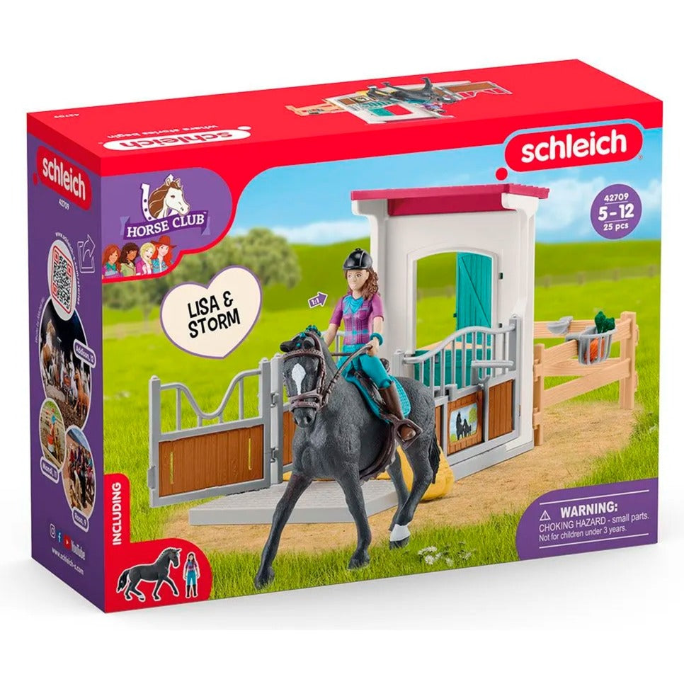 Schleich Horse Club Pferdebox mit Lisa & Storm