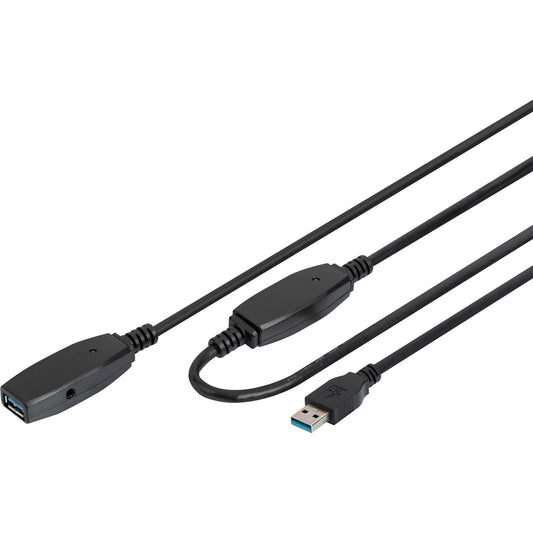Aktives USB 3.2 Gen 1 Verlängerungskabel, 15 Meter