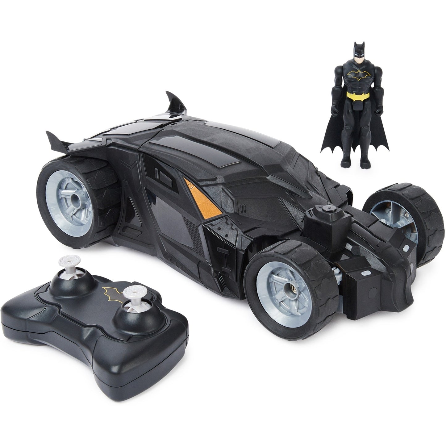 Spinmaster DC Comics - Batman Batmobil mit Fernsteuerung (inkl. Batman-Figur)