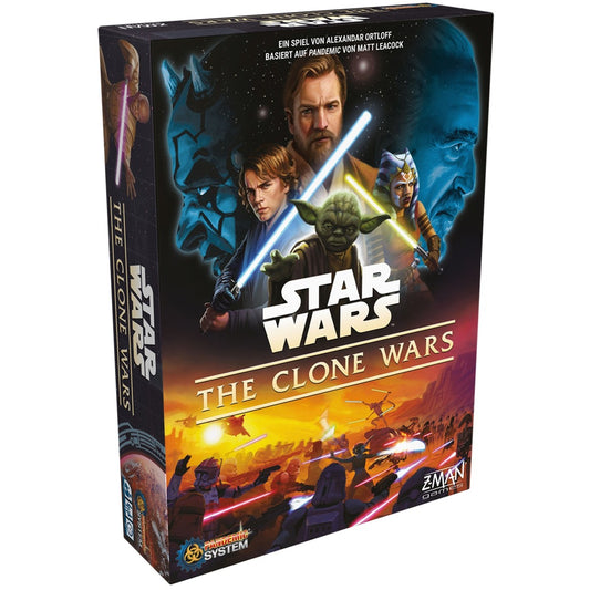 Asmodee Star Wars: The Clone Wars, Brettspiel