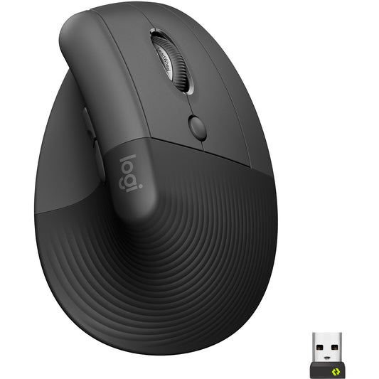 Logitech Lift (graphit/schwarz, für Rechtshänder, Logi Bolt, Bluetooth, Windows/macOS/iPadOS)