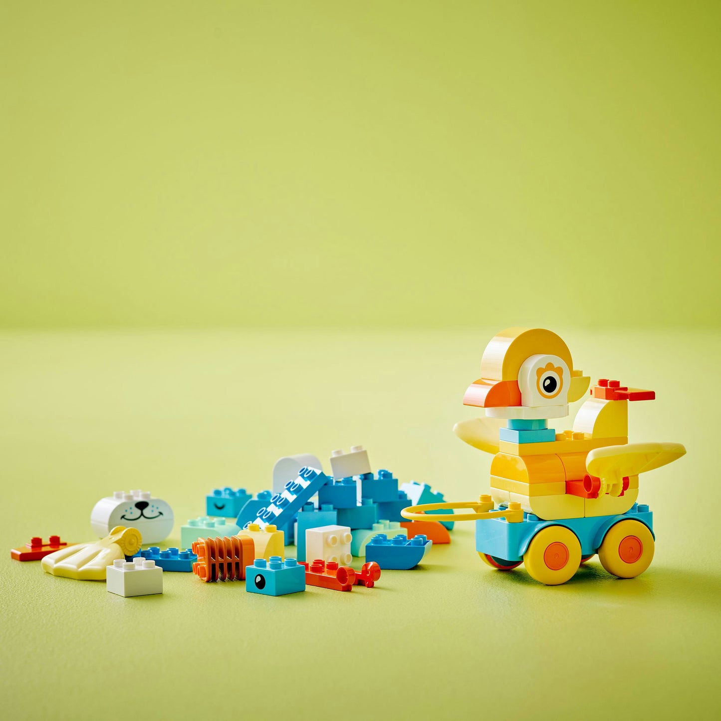 10448 DUPLO Town Tiere auf Rädern 3-in-1-Set, Konstruktionsspielzeug