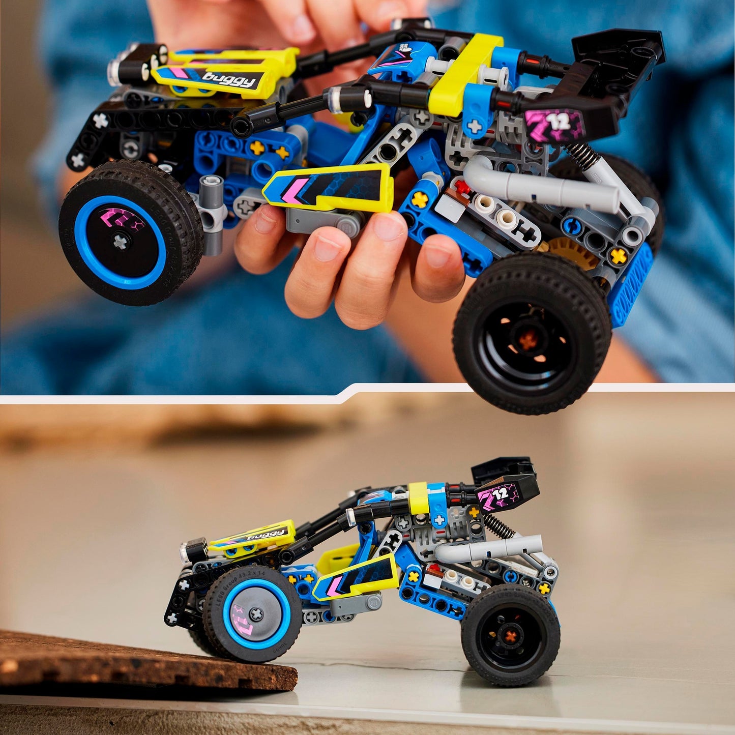 LEGO 42164 Technic Offroad Rennbuggy, Konstruktionsspielzeug