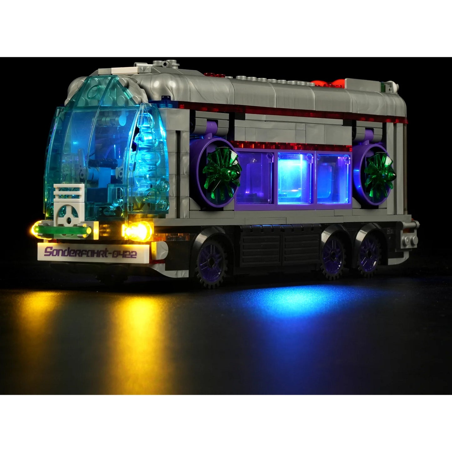 Cyberpunk Neoncity - Future Bus, Konstruktionsspielzeug