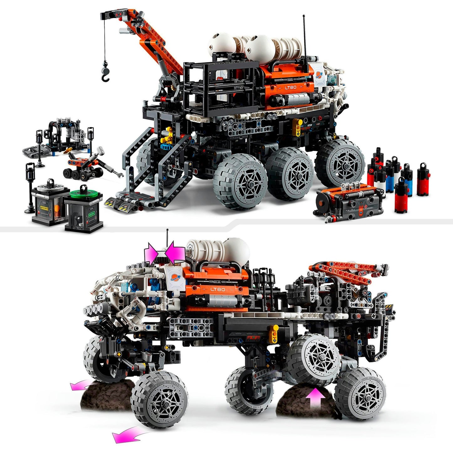 LEGO 42180 Technic Mars Exploration Rover, Konstruktionsspielzeug