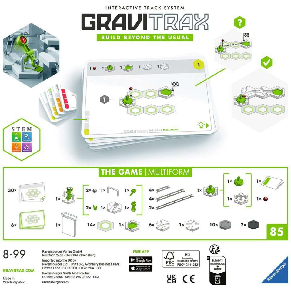 Ravensburger GraviTrax The Game multiform 27477, Lernspiel