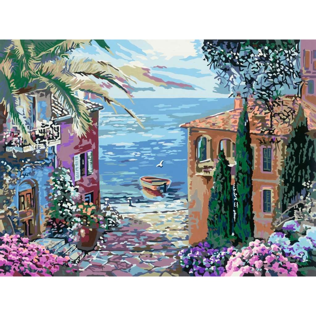 Ravensburger CreArt - Mediterranean Landscape, Malen