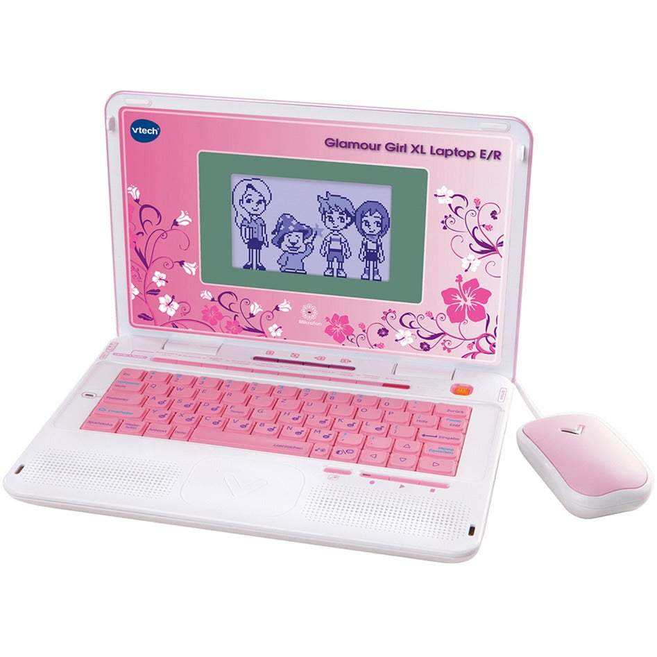 Vtech Glamour Girl XL Laptop E/R (weiss/rosa)