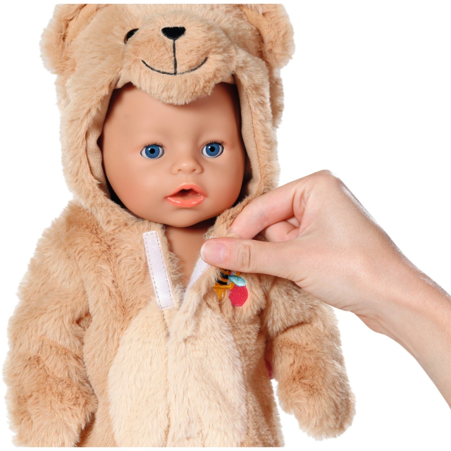 ZAPF Creation BABY born® Bär Kuschelanzug 43cm