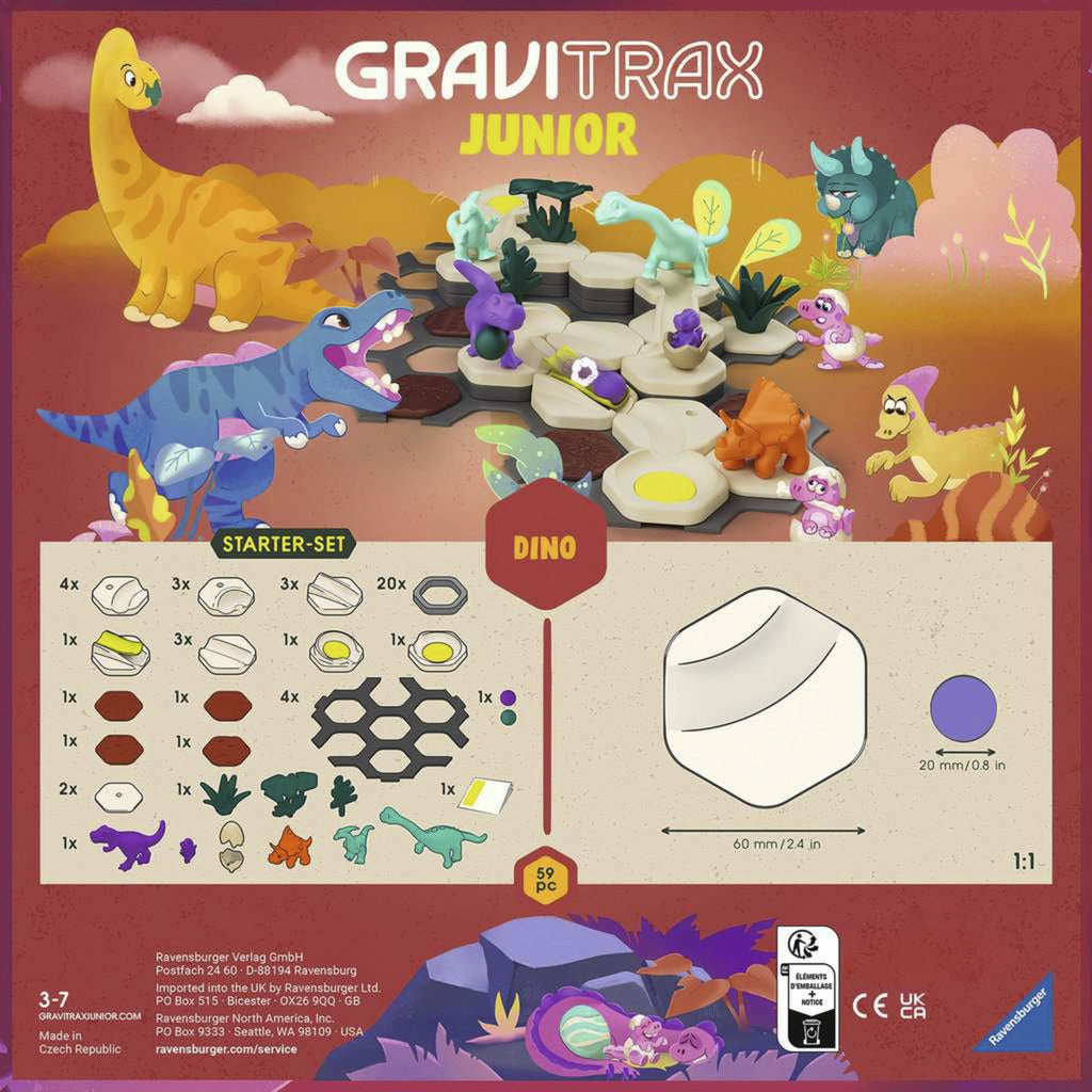 GraviTrax Junior - Starter-Set S Dino, Bahn